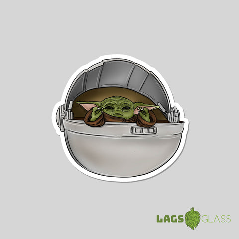 Galaxy Hops Sticker